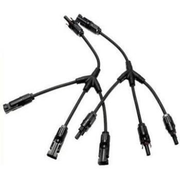 Conectores Solares Macho y Hembra 1 a 3