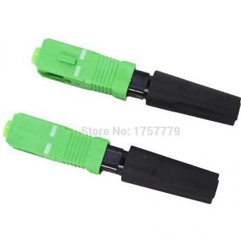 100PCS SC Single-Mode Fiber Fast Connectors