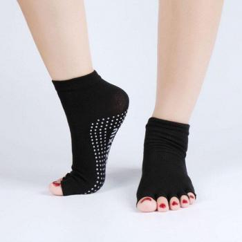 Half Toe Anti-Slip Yoga Socks