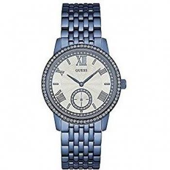 Guess W0573L4 Damen Analog Quarz Uhr mit Edelstahlarmband