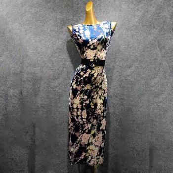 Fleur de samba : robe de performance sans manches pour femmes