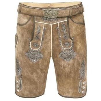 Edelnice Vincent Wildbock Lederhose