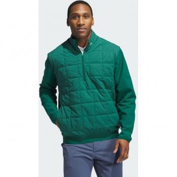 Sudadera Ultimate365 Cuello Alto con Cierre Medio, Quillado DWR