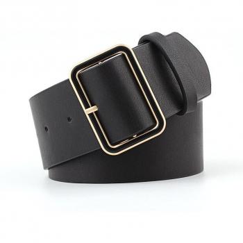 Cinturón Decorativo para Mujer 105x4,8 cm en Color Negro