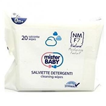 Salviette per Neonati Mister Baby - 20 Unità