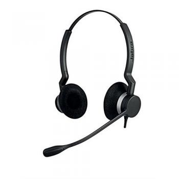 Jabra BIZ 2300 QD Duo Binaural Diadema Negro