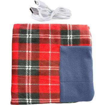 5V USB Electric Heating Blanket for Car and Office 88x65cm