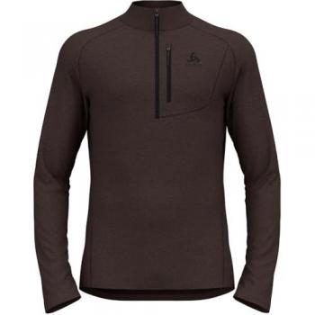Odlo Tencia Mid Layer mit Halbreiẞverschluss für Herren, L, rot