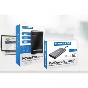 Hypertec USB-C Extreme Docking Station Set