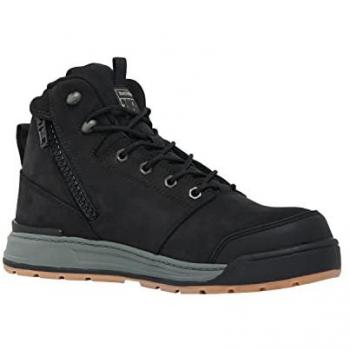 Hard Yakka 3056 Lace ZIP Boots Safety Black Size 7