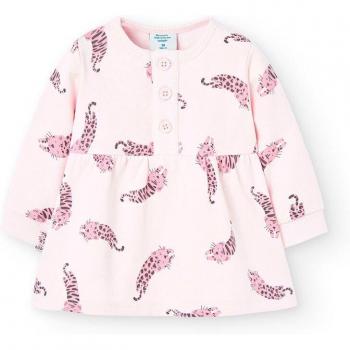 Vestido felpa Boboli felinos