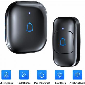 RingBell Outdoor Waterproof Doorbell Chime Kit