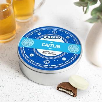 Oreo Cookies Gift Tin - Round