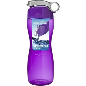 Sleek Purple Hourglass 645 ml Hydration Bottle