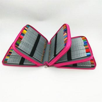 PU Leather Multi-functional Pencil Case 184 Holes