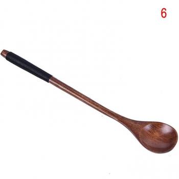 Ustensiles de cuisine en bois de bambou