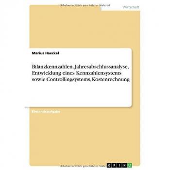 Haeckel, Marius: Bilanzkennzahlen. Jahresabschlussanalyse, Entwicklung
