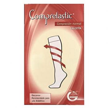 Meia Comprelastic de Compresión Negra T‑3