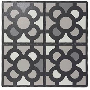 Versa Untersetzer Grau aus Keramik (20 x 20 cm)