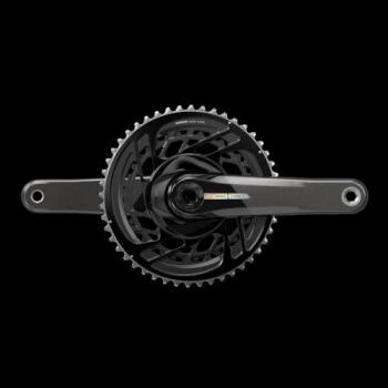 SRAM Force D2 Dub Direct‑Mount Crankset – 12‑Speed, Black, 172.5 mm Unisex