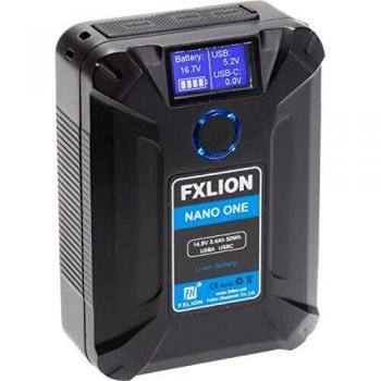 FXLION Nano One 14.8V 50Wh V-Mount Lithium-Ion Battery