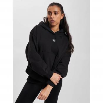 Sudadera Mujer Calvin Klein J20J220434 - Gris, Talla XS, Algodón cepillado, Corte holgado