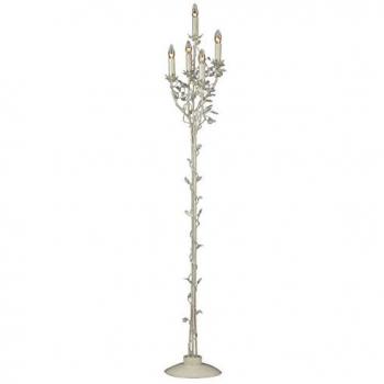 Netlighting Chelange 5 Light Multi Arm Floor Lamp Beige Grey