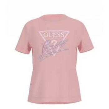 Guess Pink Pearl XS Love Triangle Top
