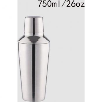 Professioneller Cocktail Shaker aus Edelstahl - Wein und Martini Shaker mit Messskala