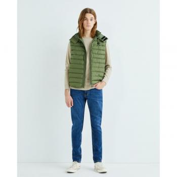 Chaleco Altonadock Verde Oscuro Hombre Capucha