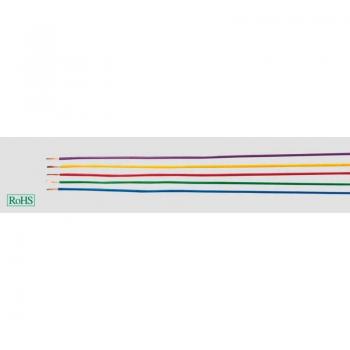 Fil Électrique H05V-K 1 x 0.75 mm² Bleu 100 m