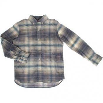 Camicia Oxford Blu e Grigio GAP M / 128‑134