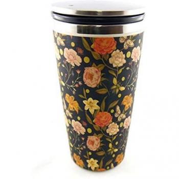 Chic.MIC SlideCUP Golden Field – Goldener Reisebecher aus Bambus & Edelstahl