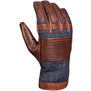 John Doe Durango Gants de moto Bleu Brun 2XL