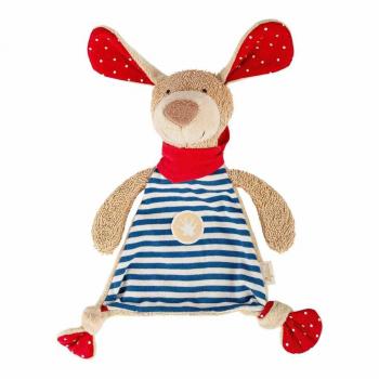 Sigikid® Schnuffeltuch Hund blau gestreift Classic