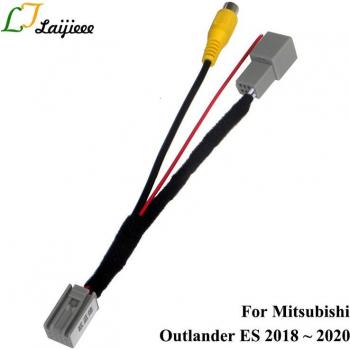 Mitsubishi Outlander ES 8‑Pin RCA-Steckerset – Original OEM, Monitor‑Installation hinten, umgekehrte Kameraanbindung