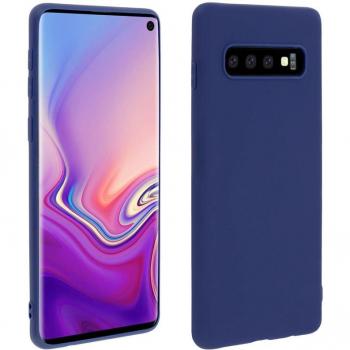 Funda Soft Touch Azul Oscuro para Samsung Galaxy S10