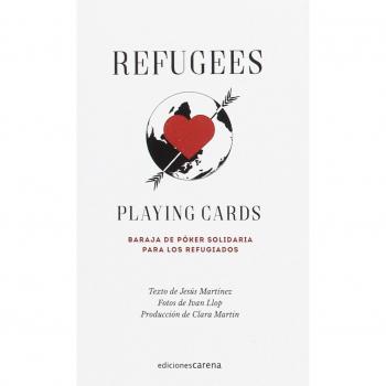 Refugees playing cards