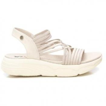 Sandalias de Tela XTI Blanco Casual 3‑5 cm