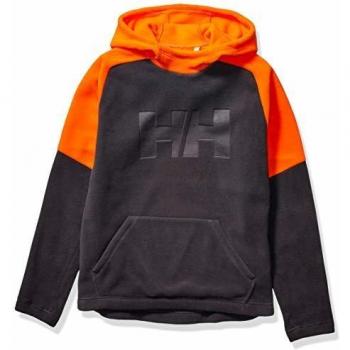 Helly Hansen Jr Daybreaker Hoodie Sweat à Capuche Unisexe pour Enfant, Noir