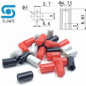 A15 Color Switch Cap - 50pcs, Diameter 5MM x 8.85MM, High Inner Hole 3mm x 2.7mm