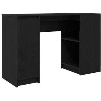 Bureau Nero di Rovere 120x42x76 cm in legno multistrato