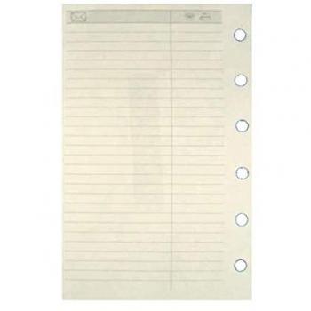 BIND Terminplaner Adresseinlage A7 Mini 80x125mm 50 Blatt