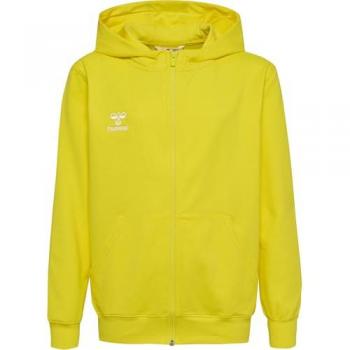 Hummel Unisex Zip Hoodie für Kinder, Hmlgo 2.0, Gelb, (152)