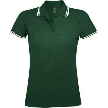 Damen-Polo Sol’s Pasadena – Kurzarm‑T-Shirt in Grün (L)