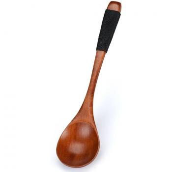 14cm Wooden Soup Spoon