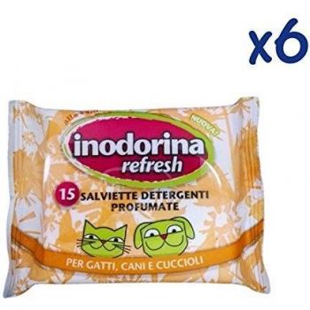 Salviettine inodori Refresh Camomilla per cani, gatti e cuccioli