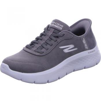 Mali Charcoal Textured Trainer – Women’s Go Walk Flex, Size 3