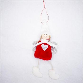 Cute Angel Plush Doll Christmas Tree Ornament