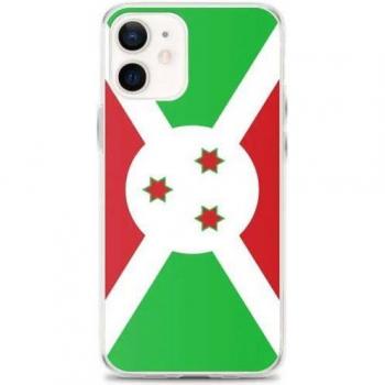 Multicolored Burundi Flag Phone Cover for iPhone 12 Mini
